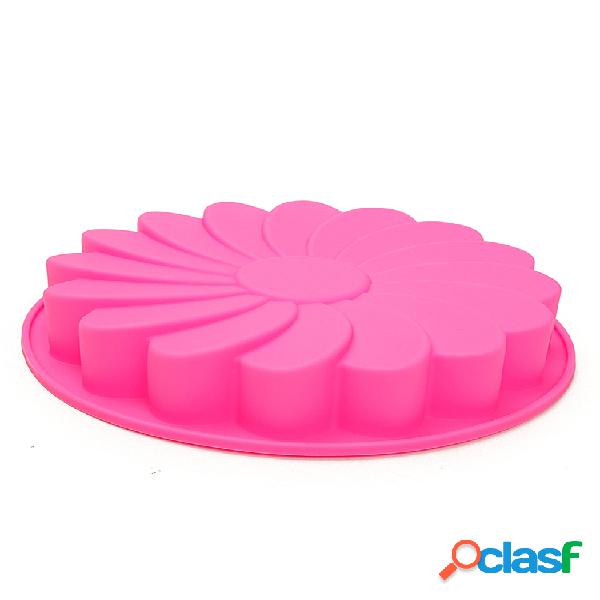 Cocina de silicona Round Bread Cake Chocolate Pizza Molde