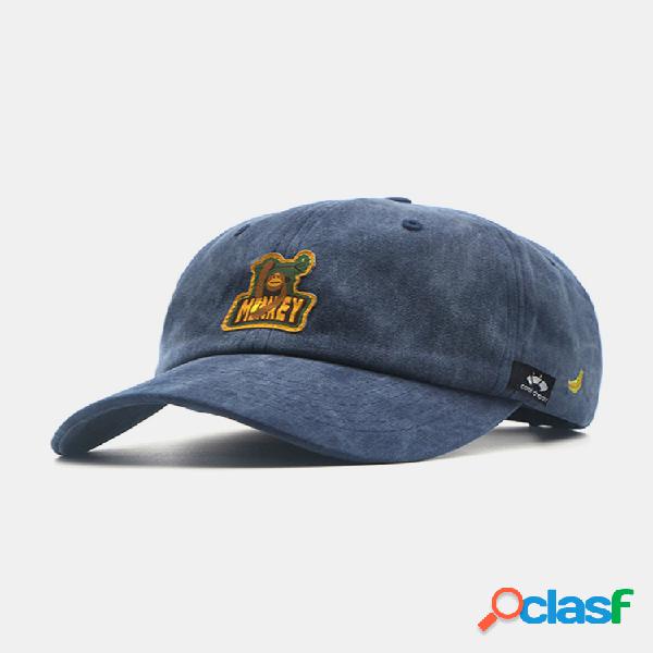 Gorra de béisbol vintage unisex de deporte de algodón