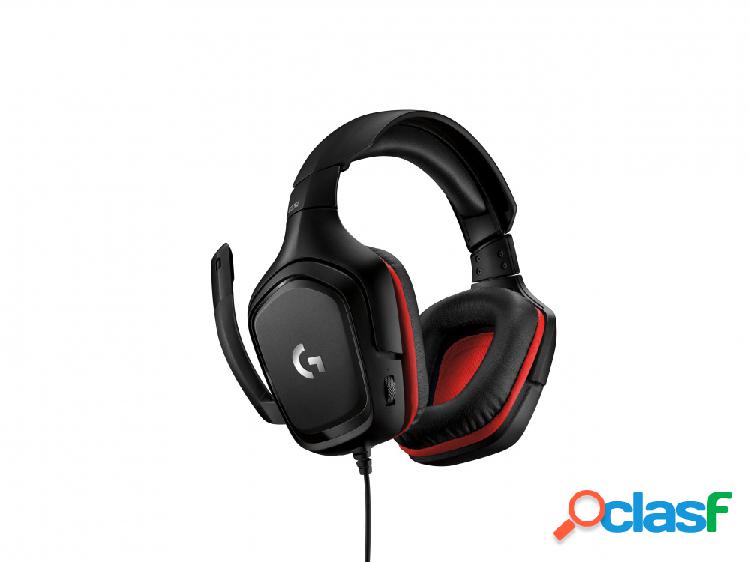 Logitech Audífonos Gamer G332, Alámbrico, 2 Metros, 3.5mm,