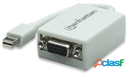 Manhattan Adaptador Mini DisplayPort Macho - VGA Hembra,
