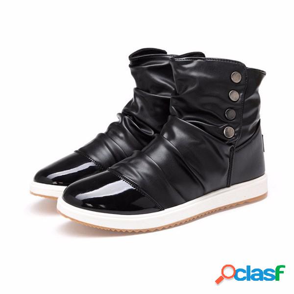 Slip casual para hombre en malla suave dentro de botones
