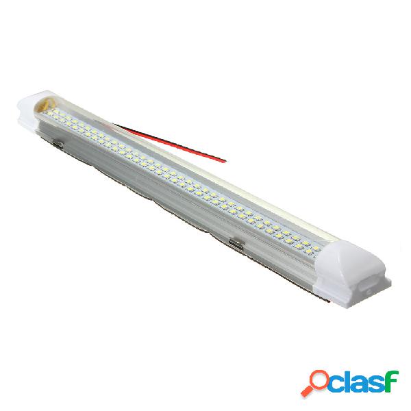 72 LED 12V Luz interior Lámpara Tira de barra 340MM Coche