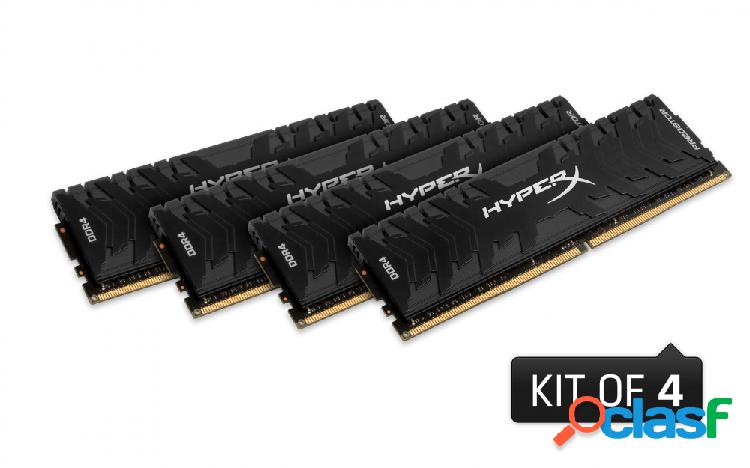 Kit Memoria RAM Kingston HyperX Predator DDR4, 3200MHz, 64GB