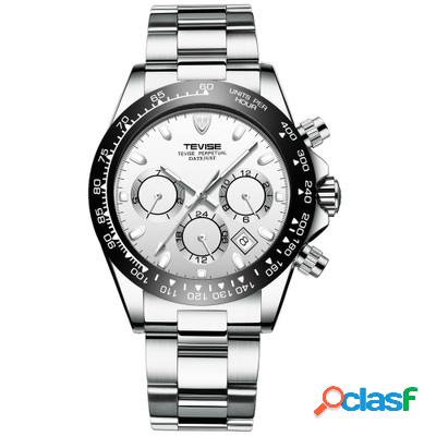 Reloj automático de lujo Mecánico Reloj luminoso de acero