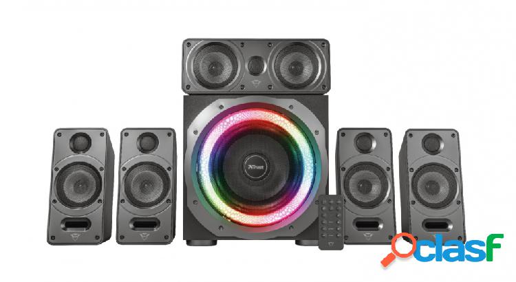 Trust Sistema de Bocinas con Subwoofer GXT 698 Torro RGB,