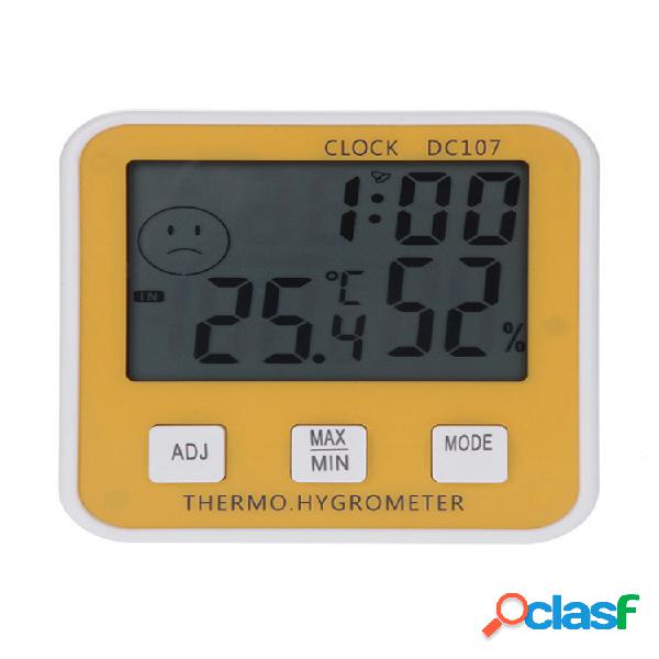 Medidor de humedad de temperatura interior LCD digital
