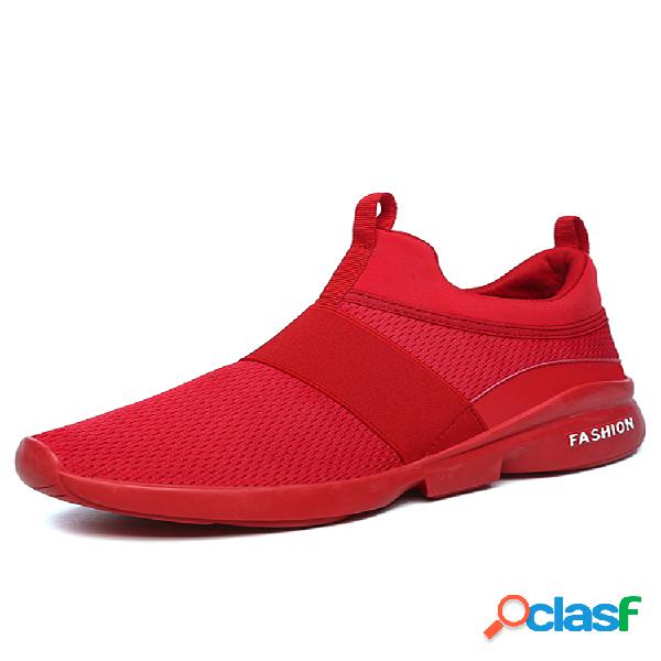 Zapatillas de running casuales ligeras portátiles con tira