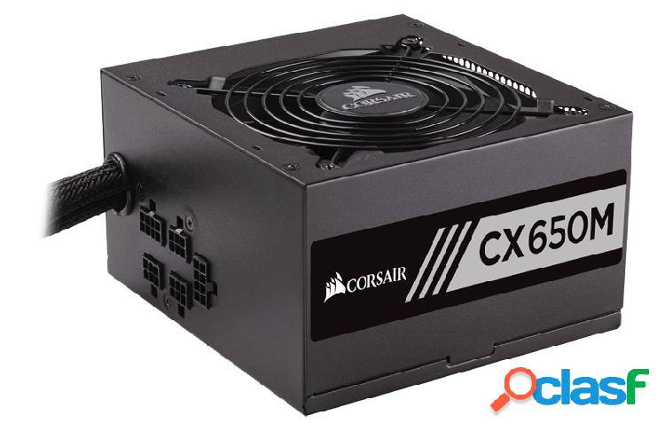 Fuente de Poder Corsair CX650M 80 PLUS Bronze, 20+4 pin ATX,