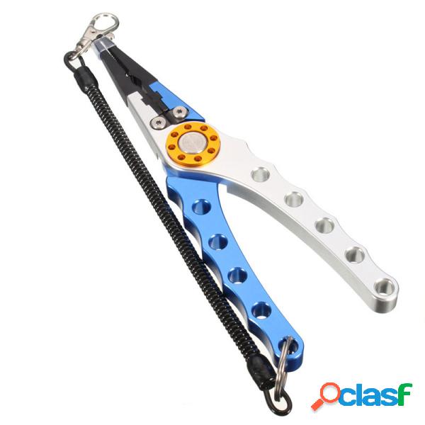 Aluminio 7,9 Inch Aparejo de tenaza para pescado herramienta