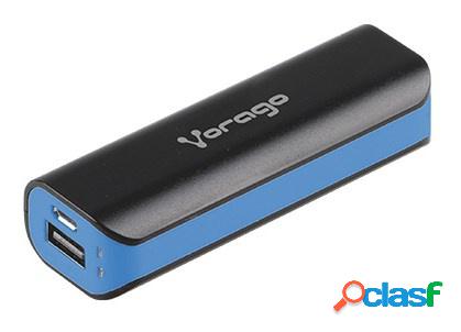 Cargador Portátil Vorago PowerBank AU-107, 2600mAh, USB,