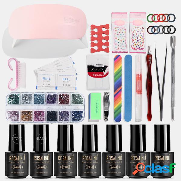 Manicura Uña Kit polaco Gel UV LED Gel Uña Fototerapia