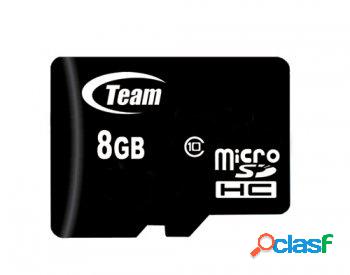 Memoria Flash Team Group TUSDH8GCL1003, 8GB MicroSDHC Clase