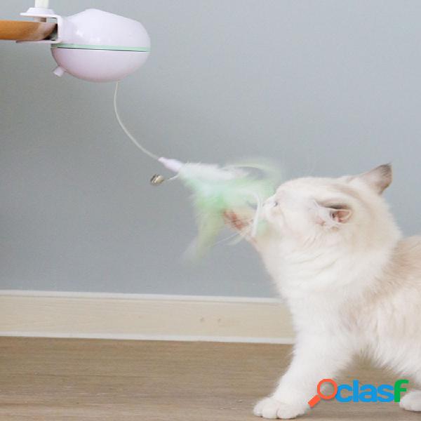 USB Electric Pet Gato Toy LED Láser Divertido Gato Palo