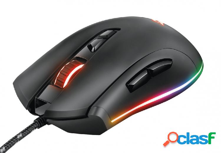 Mouse Gamer Trust Óptico GXT 900 Qudos RGB, Alámbrico,