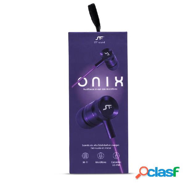 STF Mobile Audífonos Intrauriculares con Micrófono ONIX,