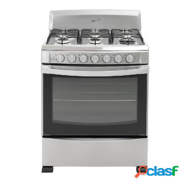 Acros Estufa y Horno de Gas de 30" AF5434D, 6 Quemadores,