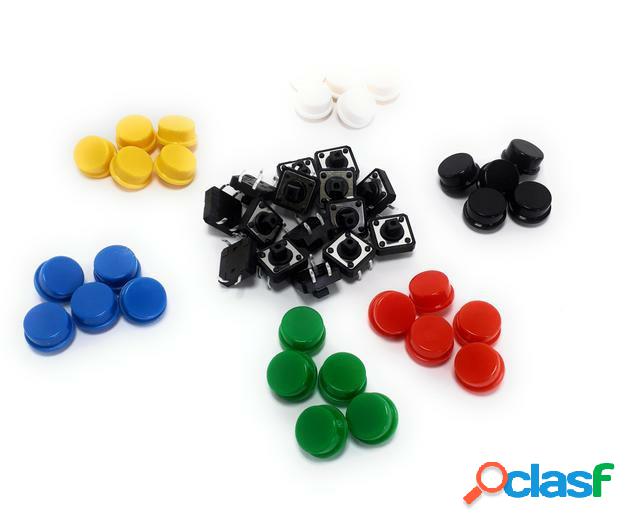 330Ohms Kit de Push Button con Capucha