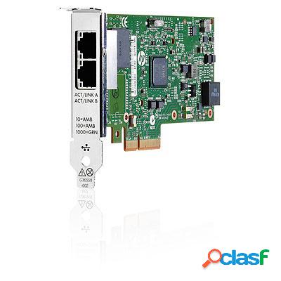 HPE Tarjeta PCI Express 361t Gen 2.0, 1GB, 2x RJ-45, para