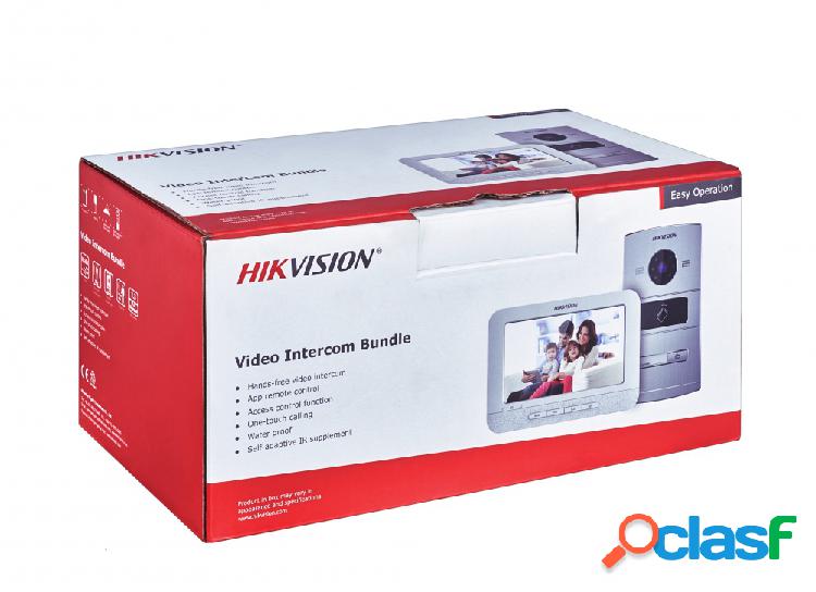 Hikvision Videoportero DS-KIS601 con Monitor Touch 7",