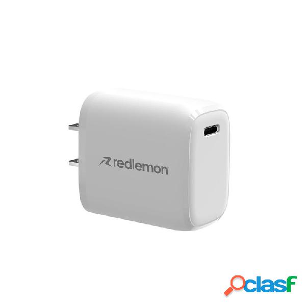 Redlemon Cargador de Pared, 1x USB C, Blanco