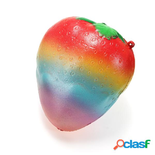 Squishy Rainbow Jam Chocolate Strawberry Jumbo 10cm Soft