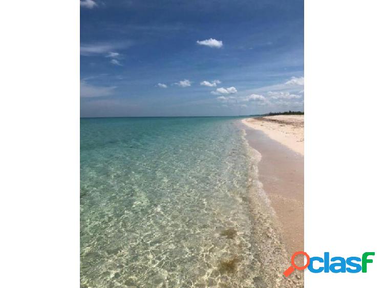 Lotes desde 10x90 TELCHAC.orilla playa.yucatan méxico.