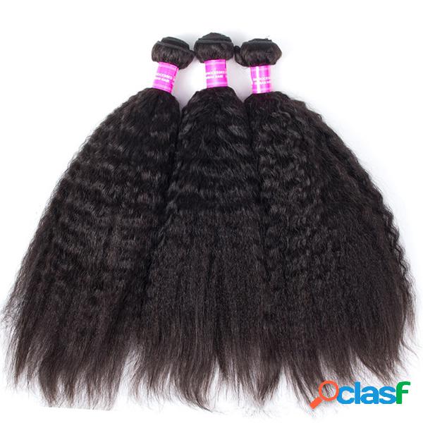 1 Bundle Kinky Straight Yaki 100% brasilen @ as brasileñas