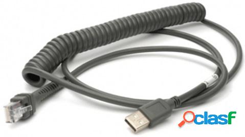 Honeywell Cable USB 2.0 Macho, 2.9 Metros, Negro
