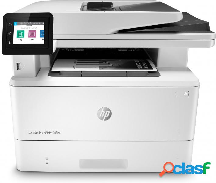 Multifuncional HP LaserJet Pro M428fdw, Blanco y Negro,