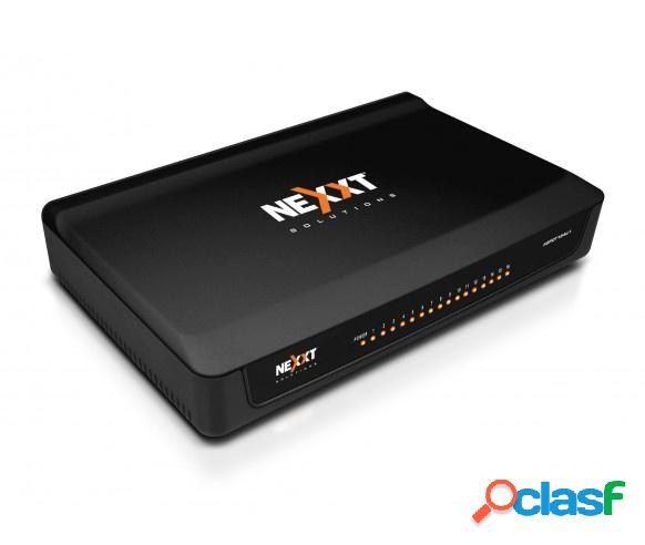 Switch Nexxt Solutions Fast Ethernet NW223NXT64, 16 Puertos