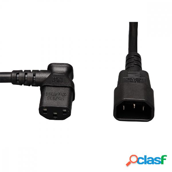 Tripp Lite Cable de Poder C14 Macho - C13 Hembra, 60cm,
