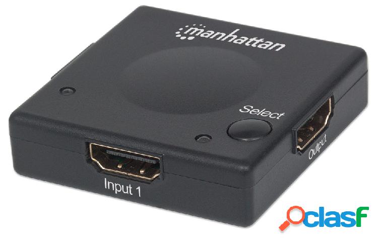Manhattan Divisor de Video HDMI, 2 Puertos