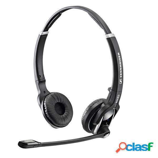 Sennheiser Auriculares SD PRO 2 SD 30 HS, Alámbrico, Negro