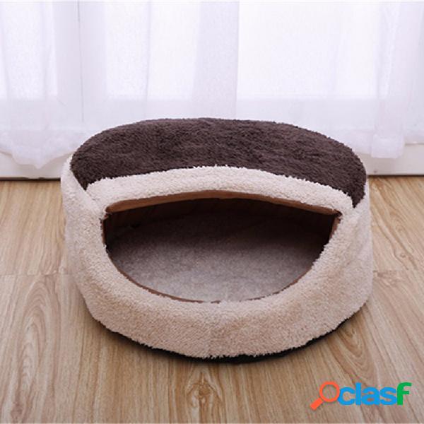 Creative Macaron Shape Perro/Gato Cueva para dormir para