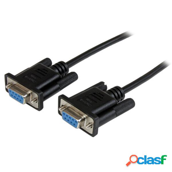 StarTech.com Cable Nulo de Módem Serial RS232 DB9 Hembra -