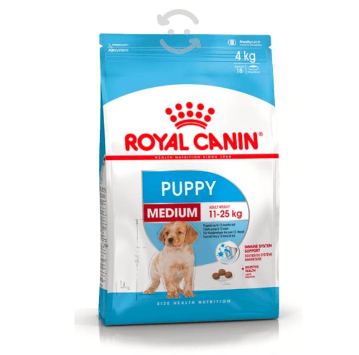 royal canin premium puppy medium cachorros 13,6 kg