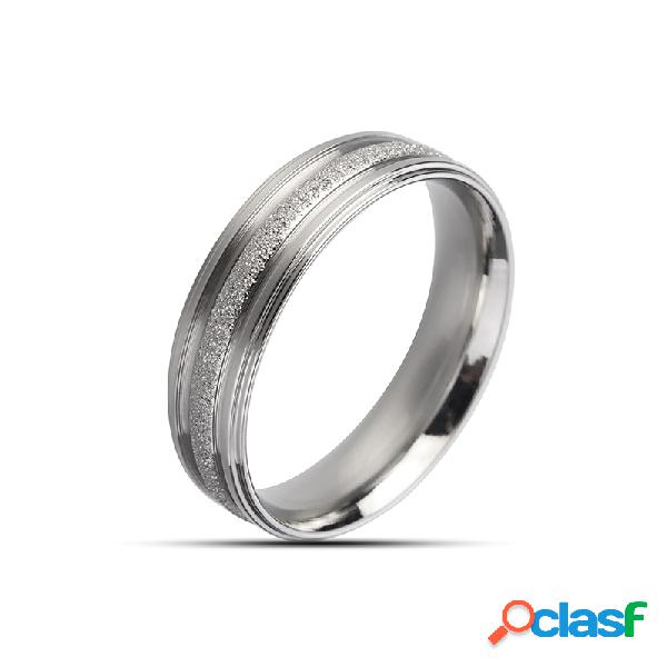 Anilo para parejas Anillo de plata dorada para boda