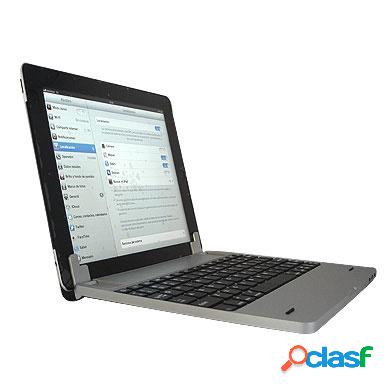 BRobotix Teclado con PowerBank para iPad, Bluetooth, Azul