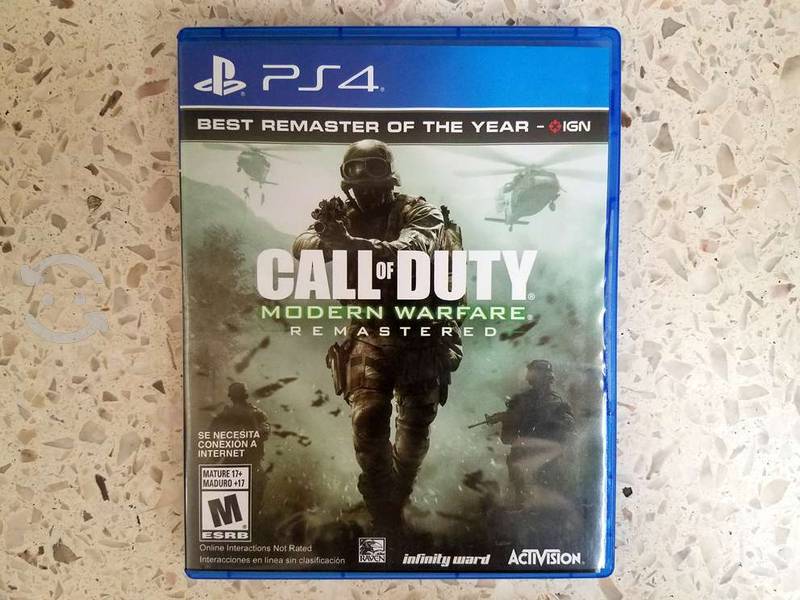 Call of Duty Modern Warfare Remasted Playstation