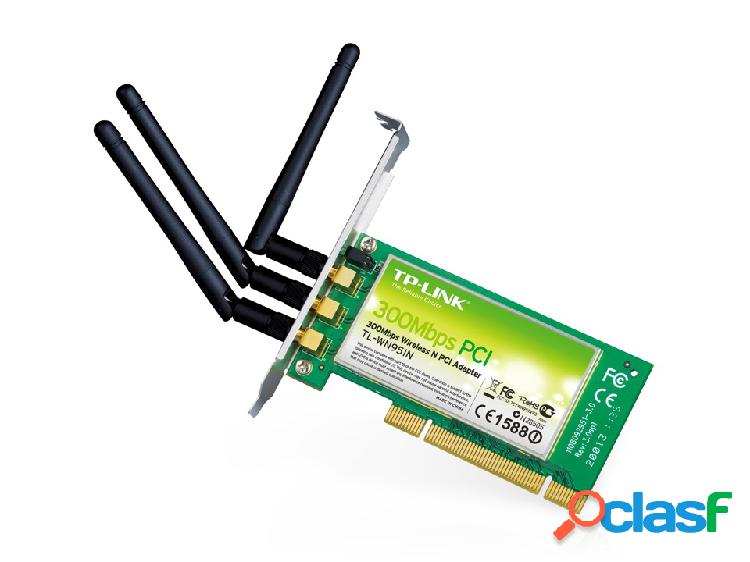 TP-Link TL-WN951N Tarjeta de Red PCI, Inalámbrico, IEEE