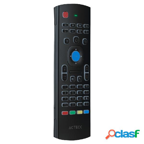 Acteck Control Remoto Universal EX7, RF inalámbrico, Negro
