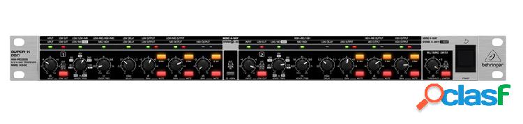 Behringer Crossover CX3400 V2 Super X Pro, 4 Canales, 15W