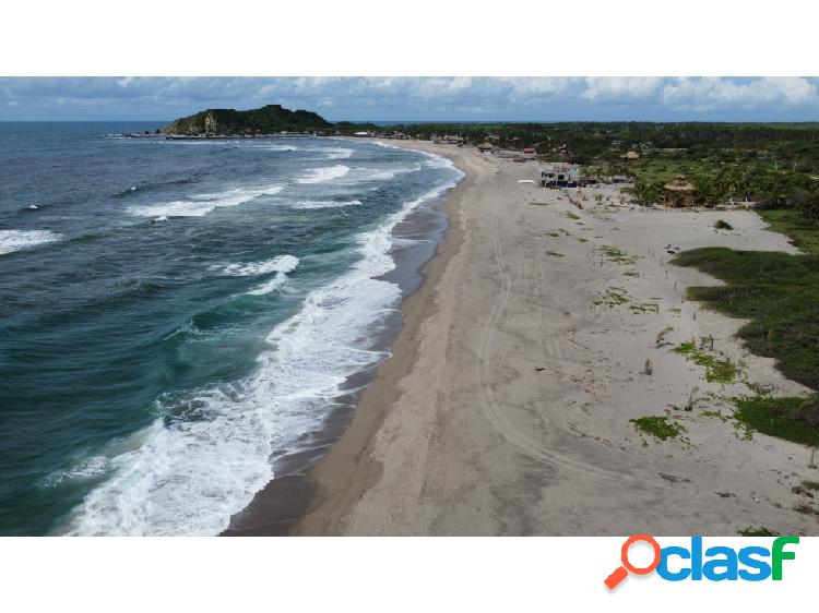 Chacahua / 2,000 m2 / Frente de Playa