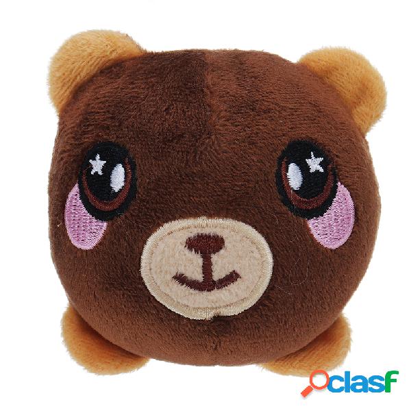 Kawaii Bear Toy Colgante de peluche de peluche de aumento