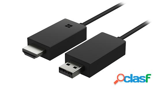 Microsoft Adaptador Inalámbrico HDMI y USB 2.0 con WiFi,
