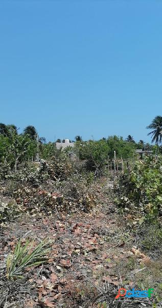 Terreno en venta en segunda fila del mar en Chelem, Progreso
