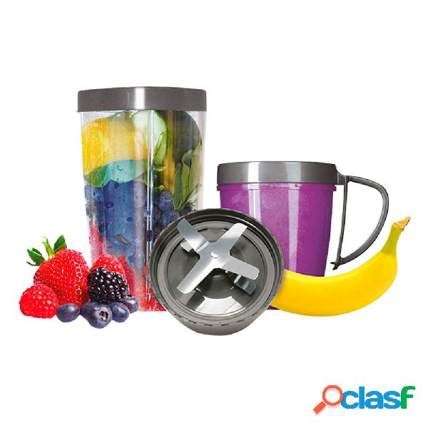 NutriBullet Kit de Vasos Deluxe, 2 Piezas,