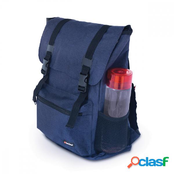 TechZone Mochila de Poliéster TZ19LBP01 para Laptop 17",