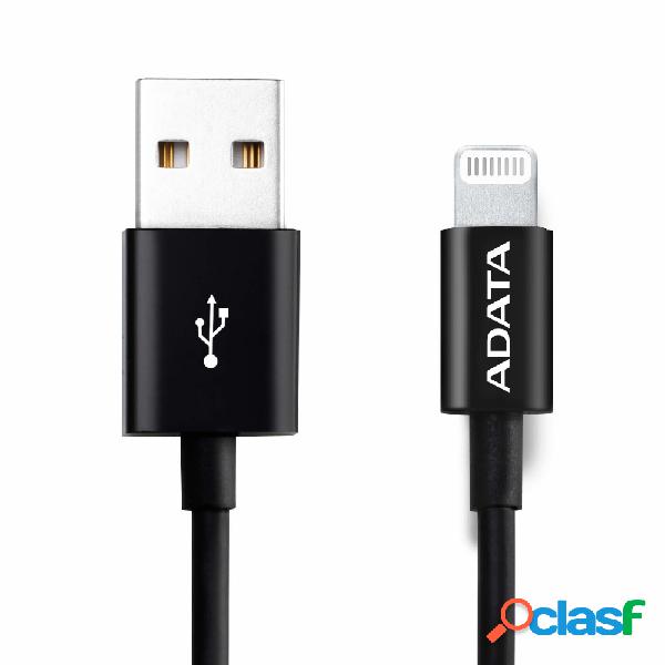 Adata Cable de Carga Certificado MFi Lightning Macho - USB A