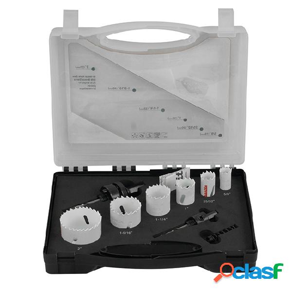 Makita Kit de Brocas Sierra D-21886, 8 Piezas